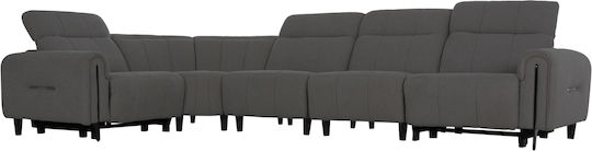 Oracle Ecksofa Grau 260x260x94cm