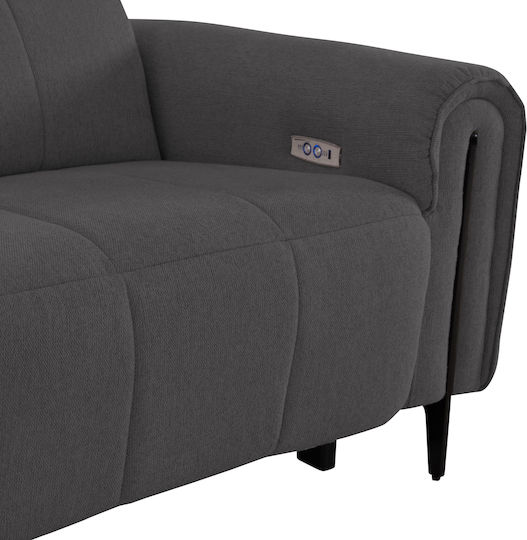 Oracle Ecksofa Grau 260x260x94cm