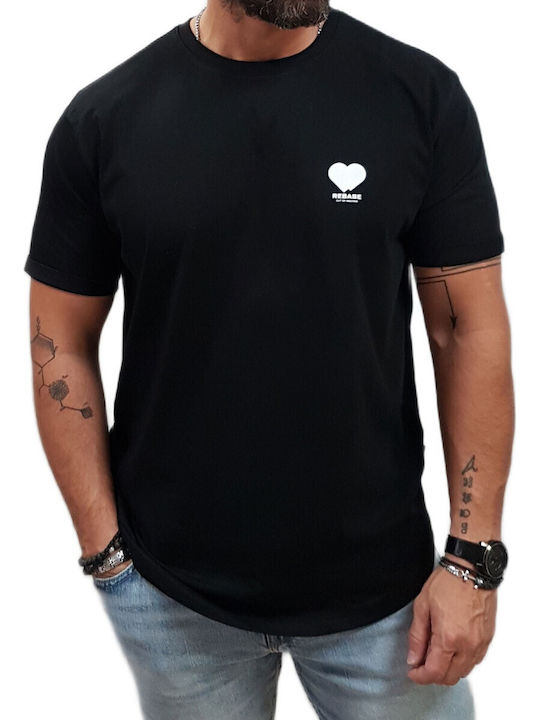 T-shirt Μαυρο