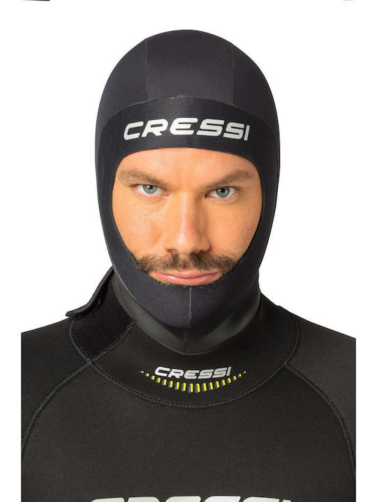 CressiSub Fast All-in-one Ολόσωμη Στολή Κατάδυσης Διπλόφοδρη με Φερμουάρ Μαύρη 5mm LR1085