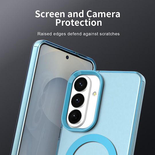 Techsuit Candycase Umschlag Rückseite Kunststoff / Silikon Blau (Galaxy S26)