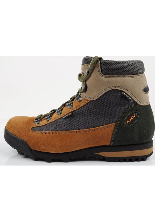 Aku Slope Дамски Планински Боти Водоустойчиви с Мембрана Gore-Tex Кафяви