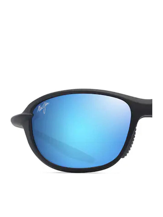Maui Jim Ho’okipa Unisex Sunglasses with Black Frame and Black Lens