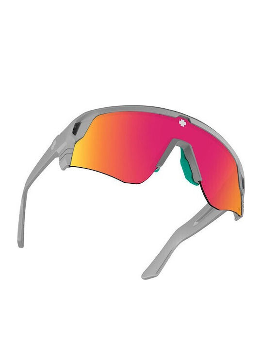 Spy Happy Ochelari De Soare Unisex Cu Ramă Din Plastic Argintie Și Lentilă Polarized Oglindă Argintie 6700000000232