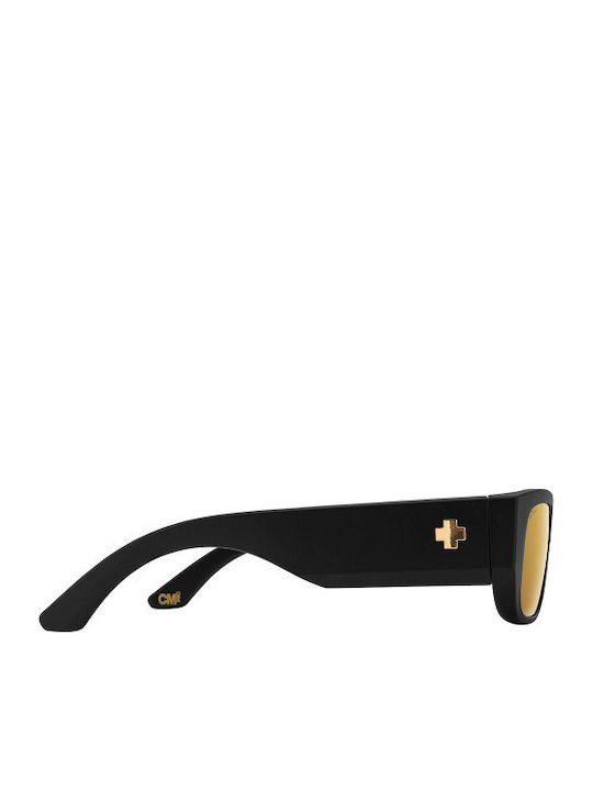 Spy Soft Matte Unisex Ochelari de soare cu Negru Cadru și Negru Polarized Oglindă Lentilă 1800000000051