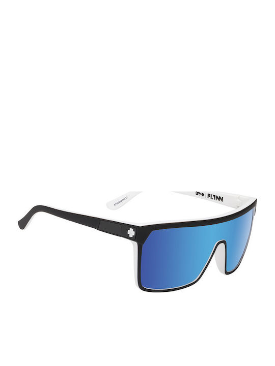 Spy Ochelari De Soare Pentru Bărbați Cu Ramă Neagră Din Plastic Și Lentile Albastre 673016809131
