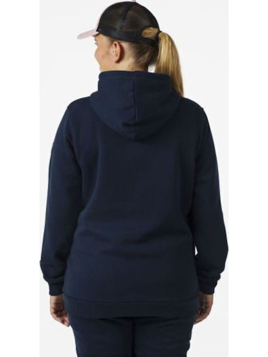 Γυναικείο Φούτερ με Κουκούλα Navy Blue