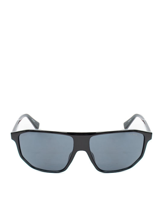 Guess Sunglasses Μαύρα with Frame & Gray Lens