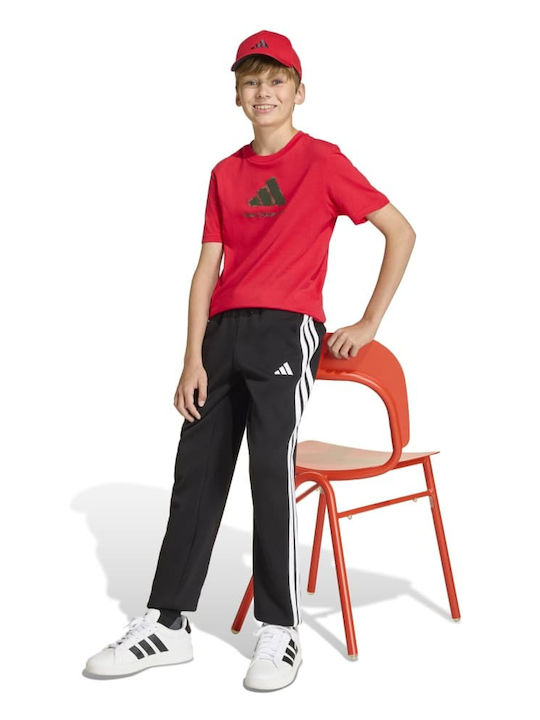 Kids' T-shirt Red Camo Train