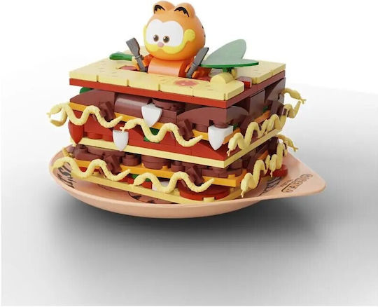 Pantasy Garfield Foodie Building Blocks Lasagna for 6+ Years 228 Pieces