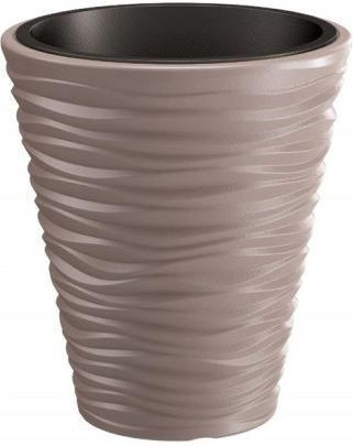 Prosperplast Flower Саксия Пластмаса Кафяв 38.8x38.8εκ.