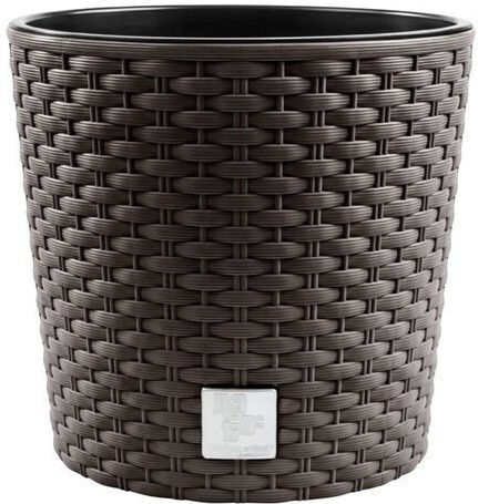 Prosperplast Übertopf Rattan Braun 30x30εκ.