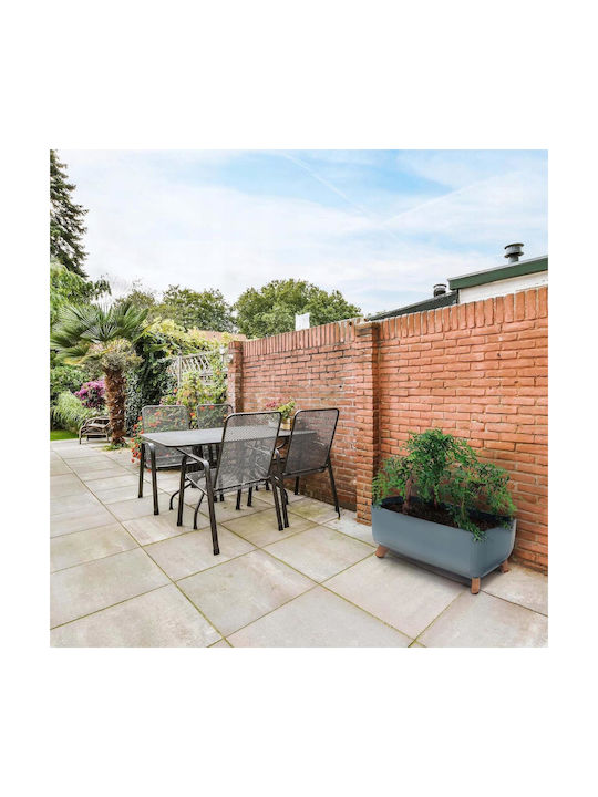 Prosperplast Саксия Пластмаса Light Gray 58x24x23.5см.