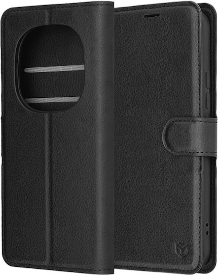 Book Leather Black (Redmi Note 15)