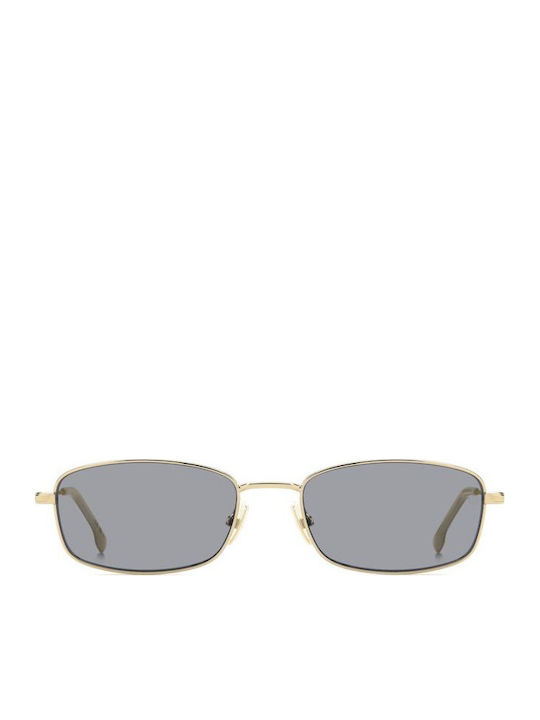 Victoria Beckham Unisex Sonnenbrille mit Gold Gestell und Gold Linse