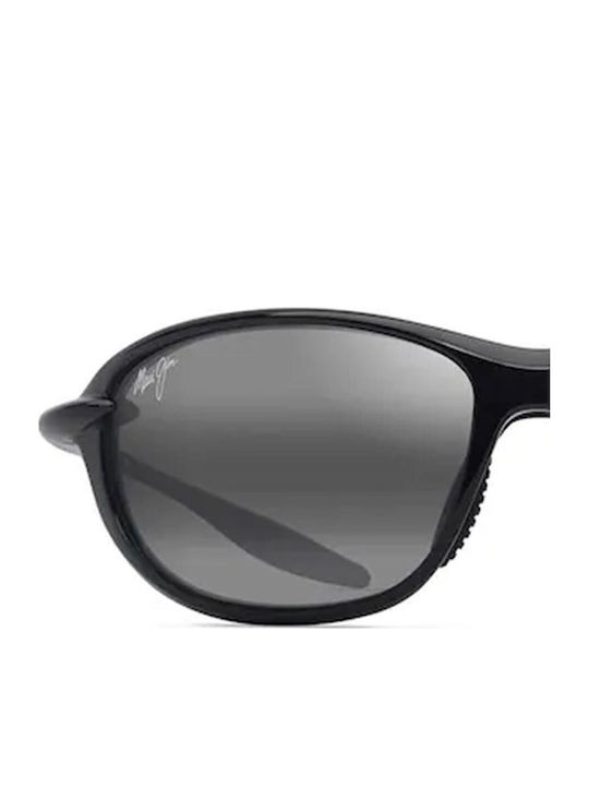 Maui Jim Ho’okipa Men's Sunglasses with Black Frame and Black Polarized Lenses