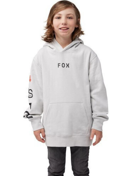 Kids Sweatshirt with Hood and Pockets Gray