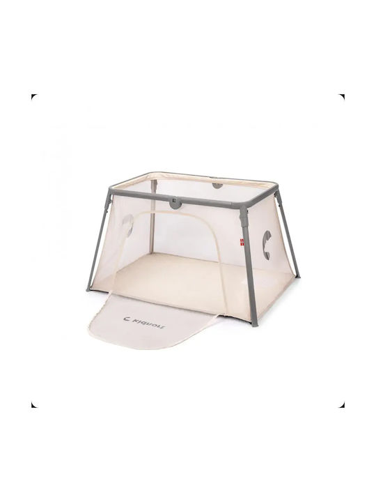 Kidnort Παρκοκρέβατο με Στρώμα Μπεζ 63.2x77cm