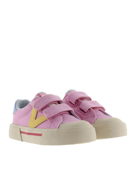 Παιδικά Sneakers με Σκρατς Ροζ