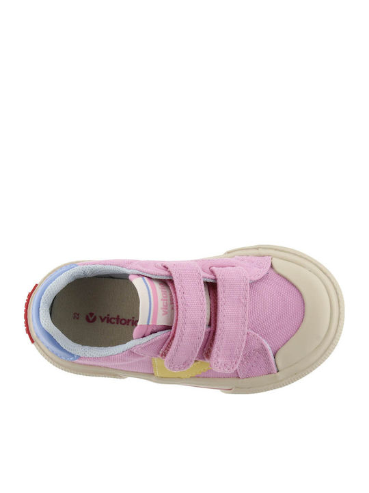 Παιδικά Sneakers με Σκρατς Ροζ