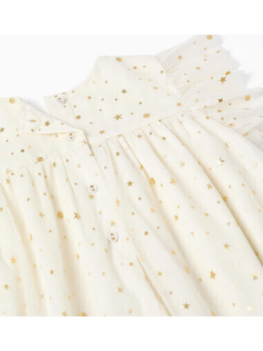 Kinderkleid Ecru