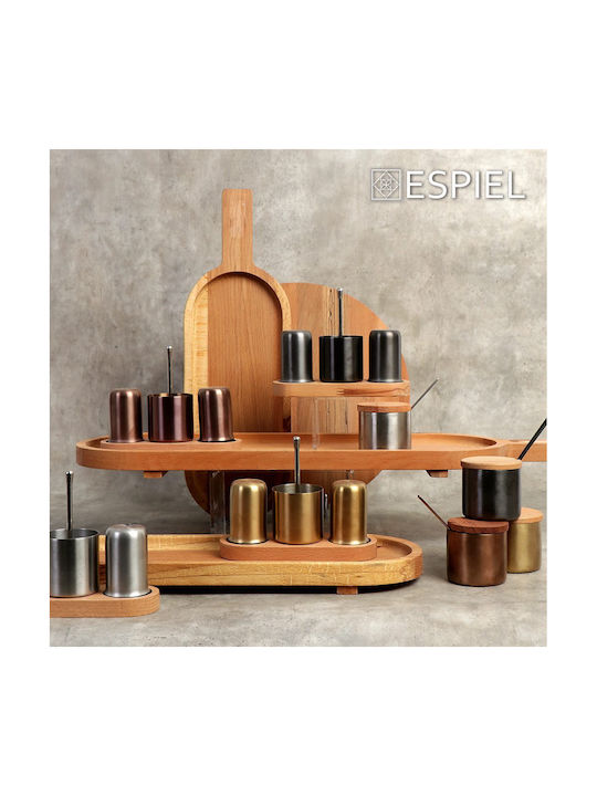 Espiel Σετ Αλατοπίπερο Inox 3τμχ