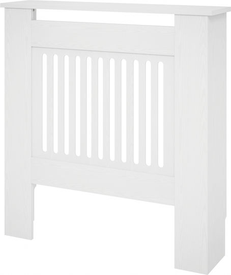 HomCom Κάλυμμα Καλοριφέρ από MDF Λευκό 78x19x81cm