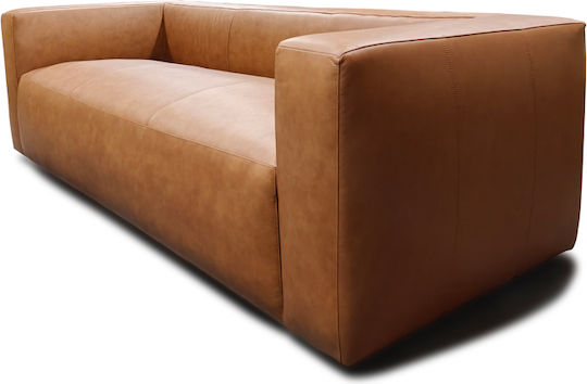 Hacket Dreisitzer Sofa Camel 233x96x66cm