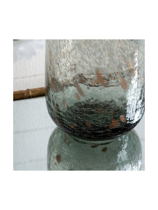 Artekko Διακοσμητικό Βάζο Glas Twilight Gray 16x16x27cm 1Stück