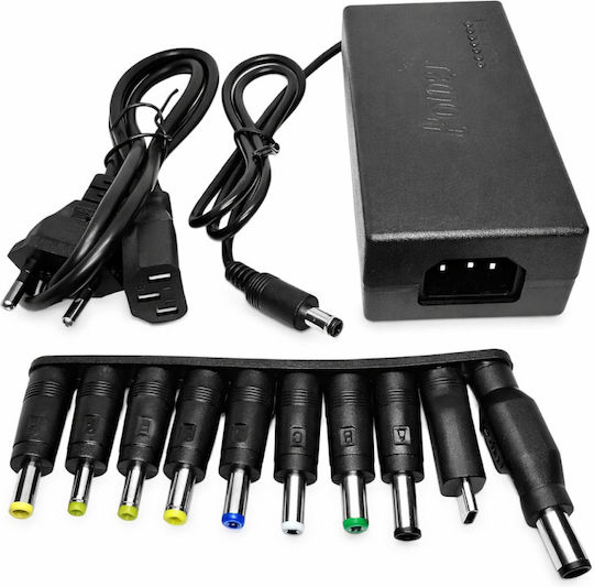 Universal Laptop Charger 120w 10 Interchangeable Connectors Usb-c Special Hp Adapter