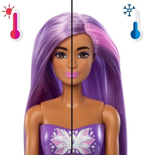 Barbie Mermaid Doll Color Reveal For 3+ Years (Various Designs) 1pc