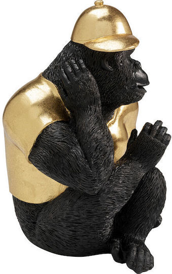 Kare Design Dekorativer Gorilla 19x19x26cm 1Stück