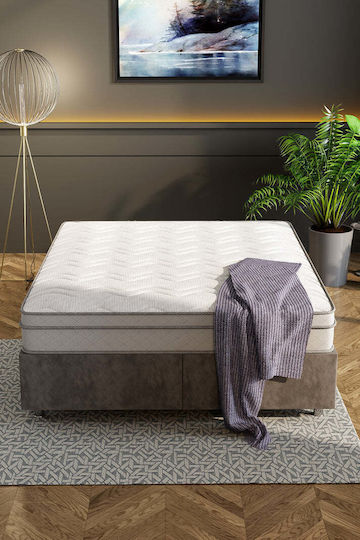 Orthopedic Double-Sided Pocket Springs Mattress Grey 180x200 Cm