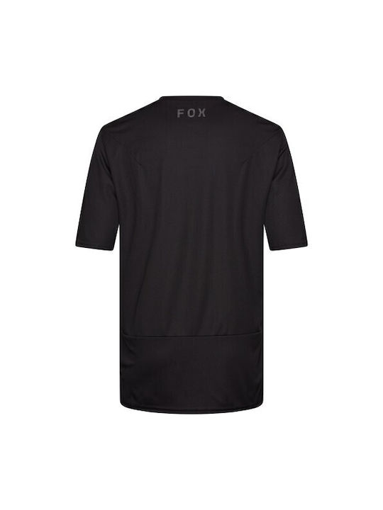 Fox Ranger Ss Short Sleeves Cycling Jersey Black