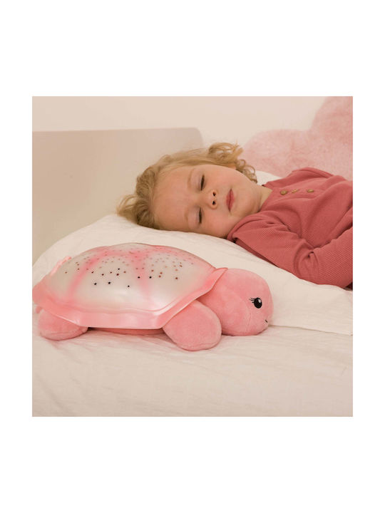 Cloud b Nursery Night Light LED Turtle Power Pink