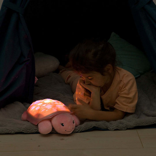 Cloud b Nursery Night Light LED Turtle Power Pink