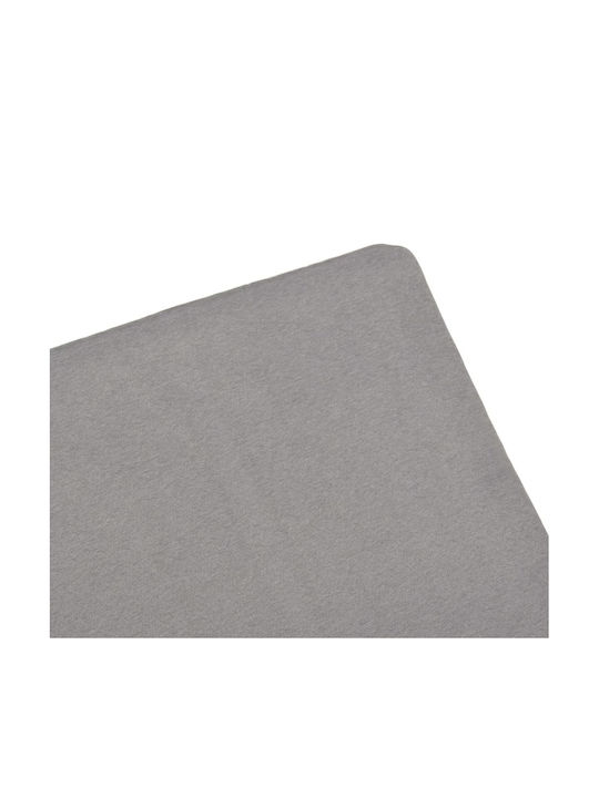 Șezlong Plastic Cu Pernă Albă 195x65x32cm