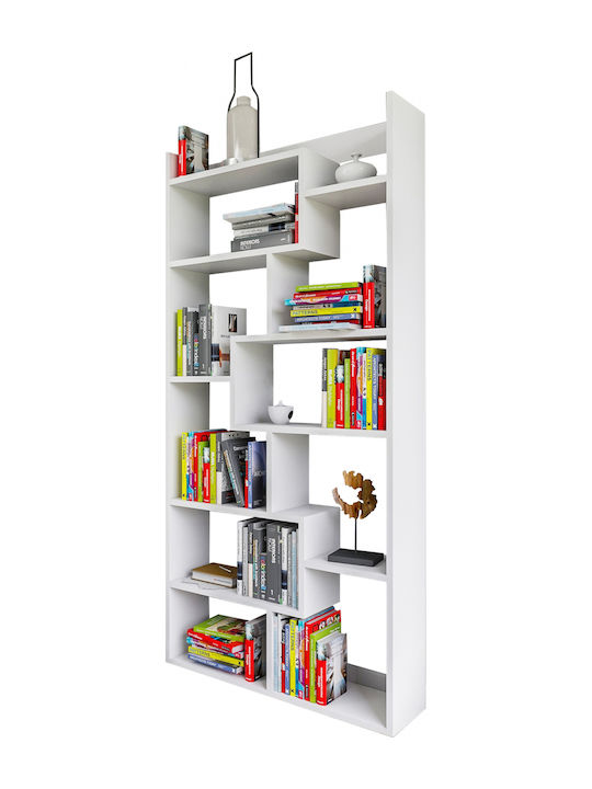 Bookcase A-g Kuttap White 90x22x182cm