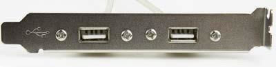 Cablexpert Dual USB 2.0 Steckdose Auf Halterung
