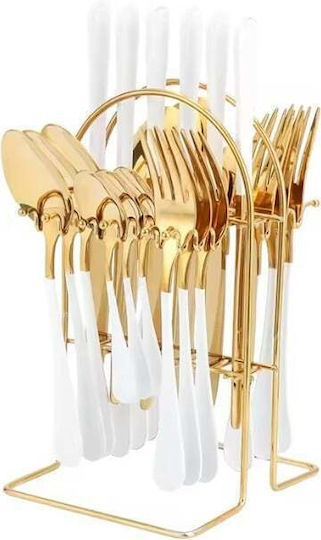 Set de Tacâmuri Inoxidabil Albe 24buc
