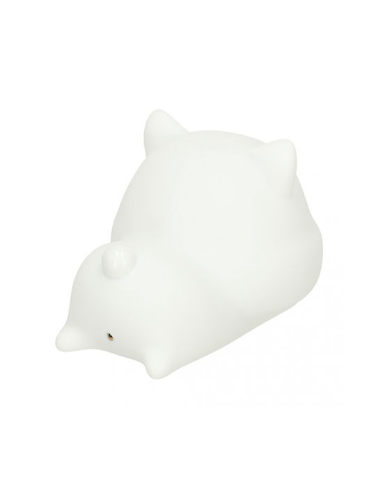 ikonka Lampă decorativă pentru copii Alb 15x11x10εκ.