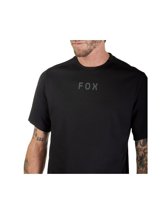 Fox Ranger Ss Мъжки Къс Ръкав Колоездачна блуза Черен
