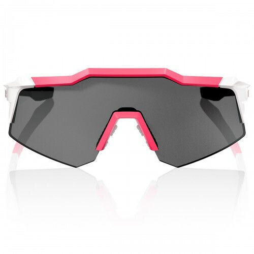 100% Cycling Glasses Speedcraft XS with Pink Frame & Dark Lenses