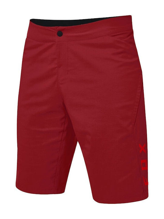 Fox Ranger Pantaloni de ciclism pentru bărbați Roșu
