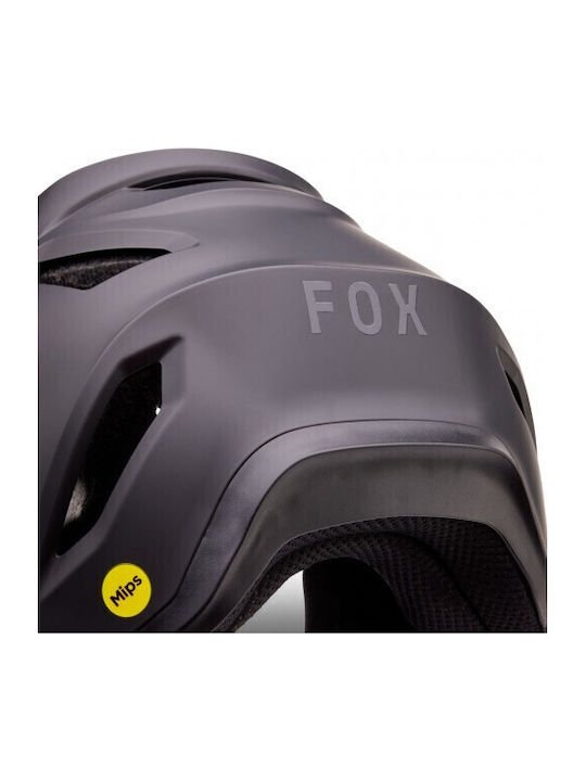 Fox Rampage Bicycle Helmet Downhill with MIPS Protection Black