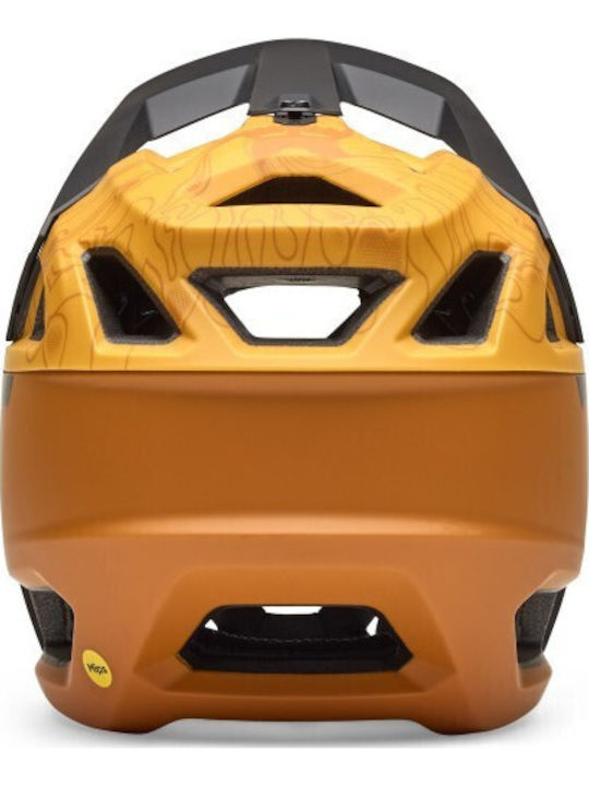 Fox Proframe Fahrradhelm Berg Braun