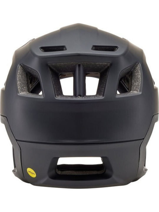 Fox Dropframe Bicycle Helmet Mountain with MIPS Protection Black
