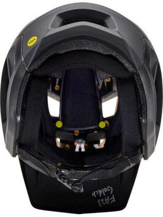 Fox Dropframe Bicycle Helmet Mountain with MIPS Protection Black