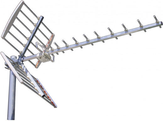 Mistral Roc Uhf 0227 Εξωτερική Κεραία Τηλεόρασης (δεν Απαιτεί Τροφοδοσία)