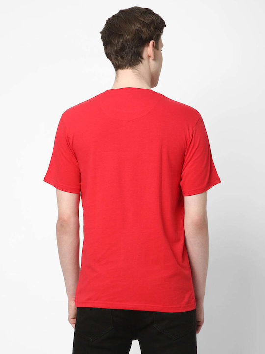 Hybris Platform T-shirt Κόκκινο Βαμβακερό